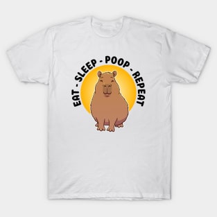 Eat Sleep Poop Repeat T-Shirt